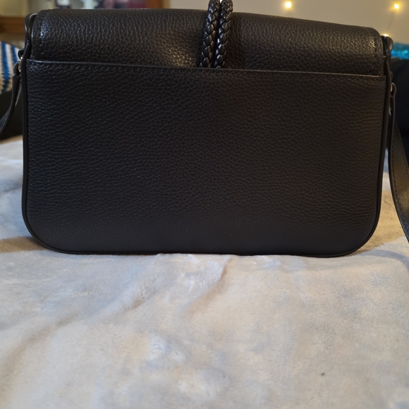 Michael Kors Black Leather Crossbody Bag - Picture 4 of 6